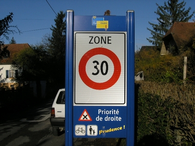 zone de rencontre et zone 30