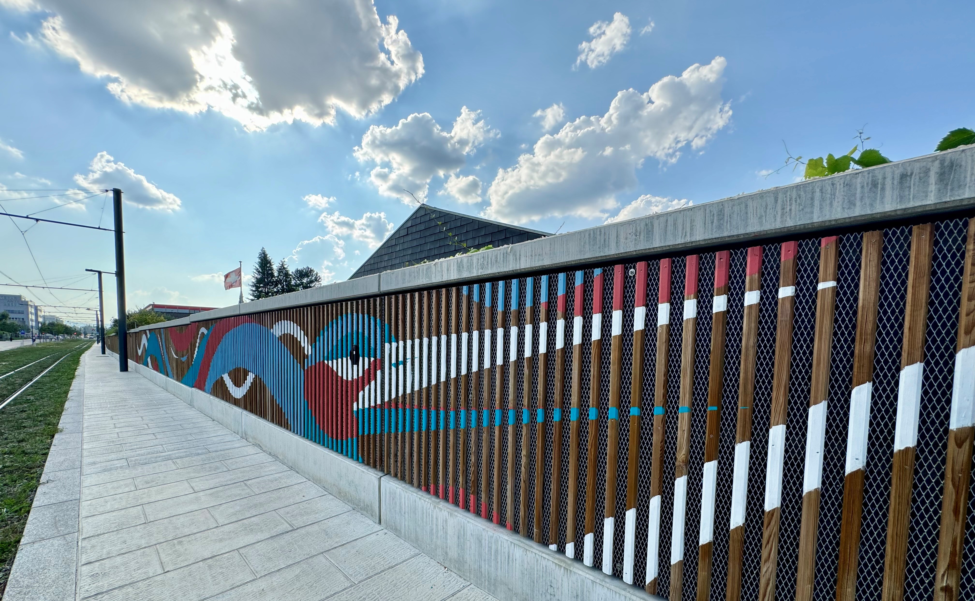 fresque route de base Pierre Coulanges alias Keim