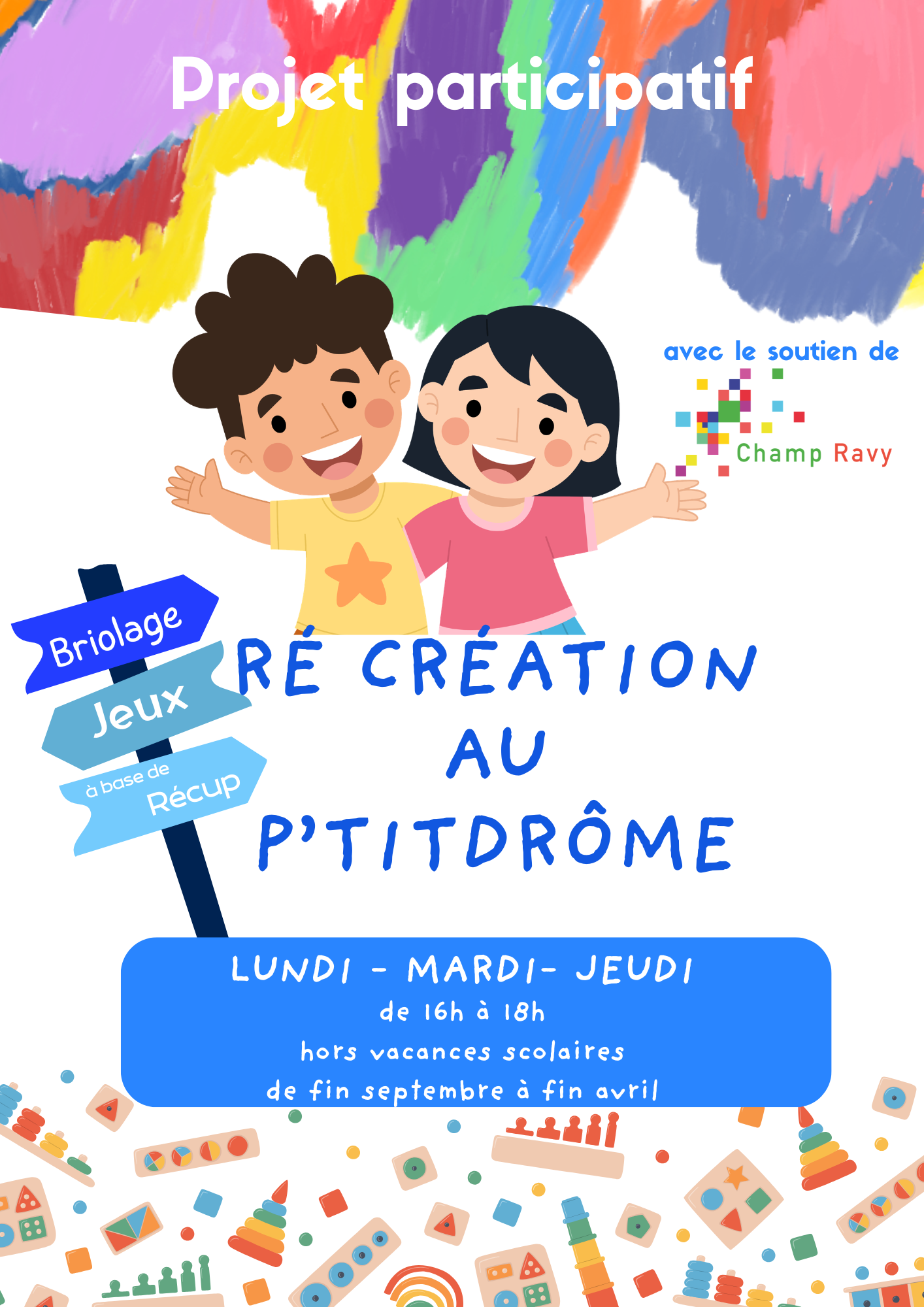 Ré Création au P'tidrome