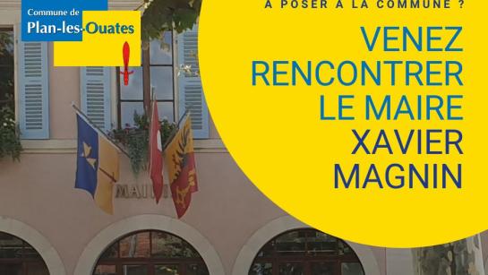 Rencontre avec le Maire